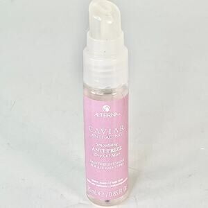Alterna Caviar Anti-Aging Smoothing Anti-Frizz Dry Oil Mist Travel .85 fl oz New